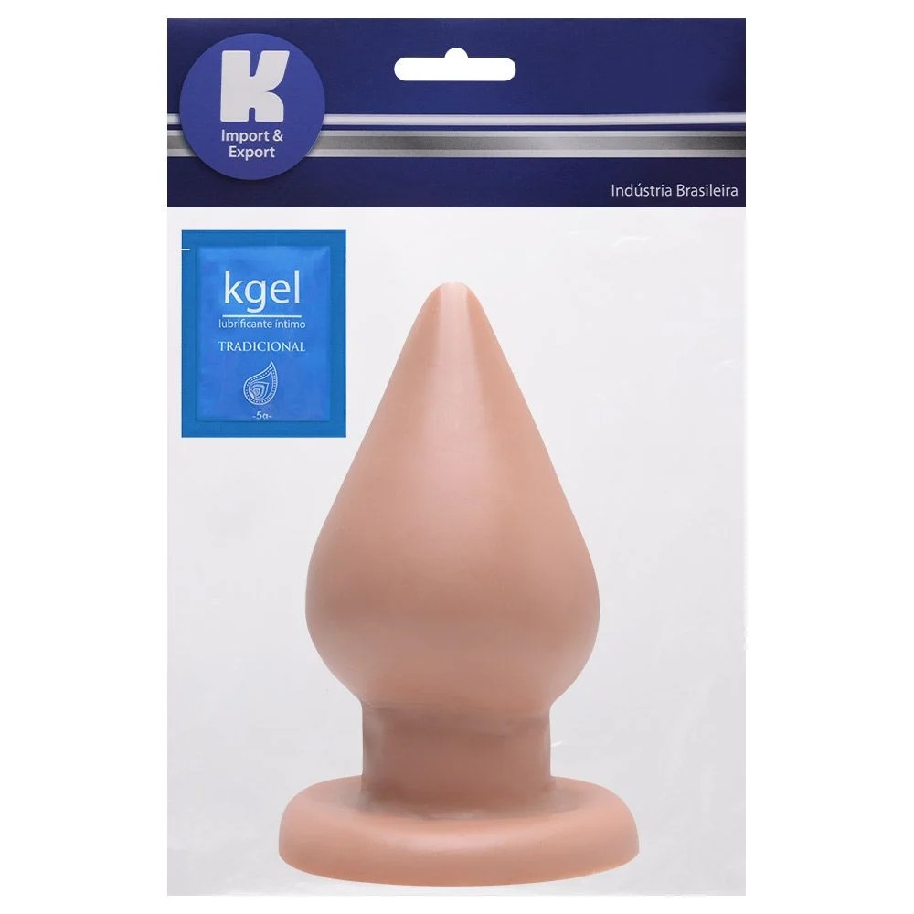 Plug Anal Borracha Maciço 17,5 X 10Cm Kgel (3)