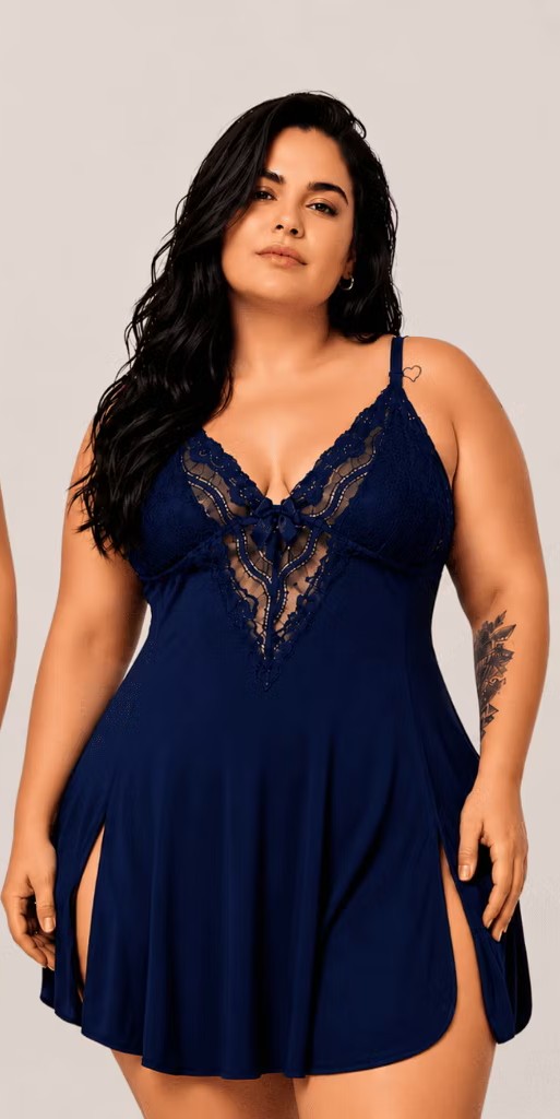 Camisola plus size